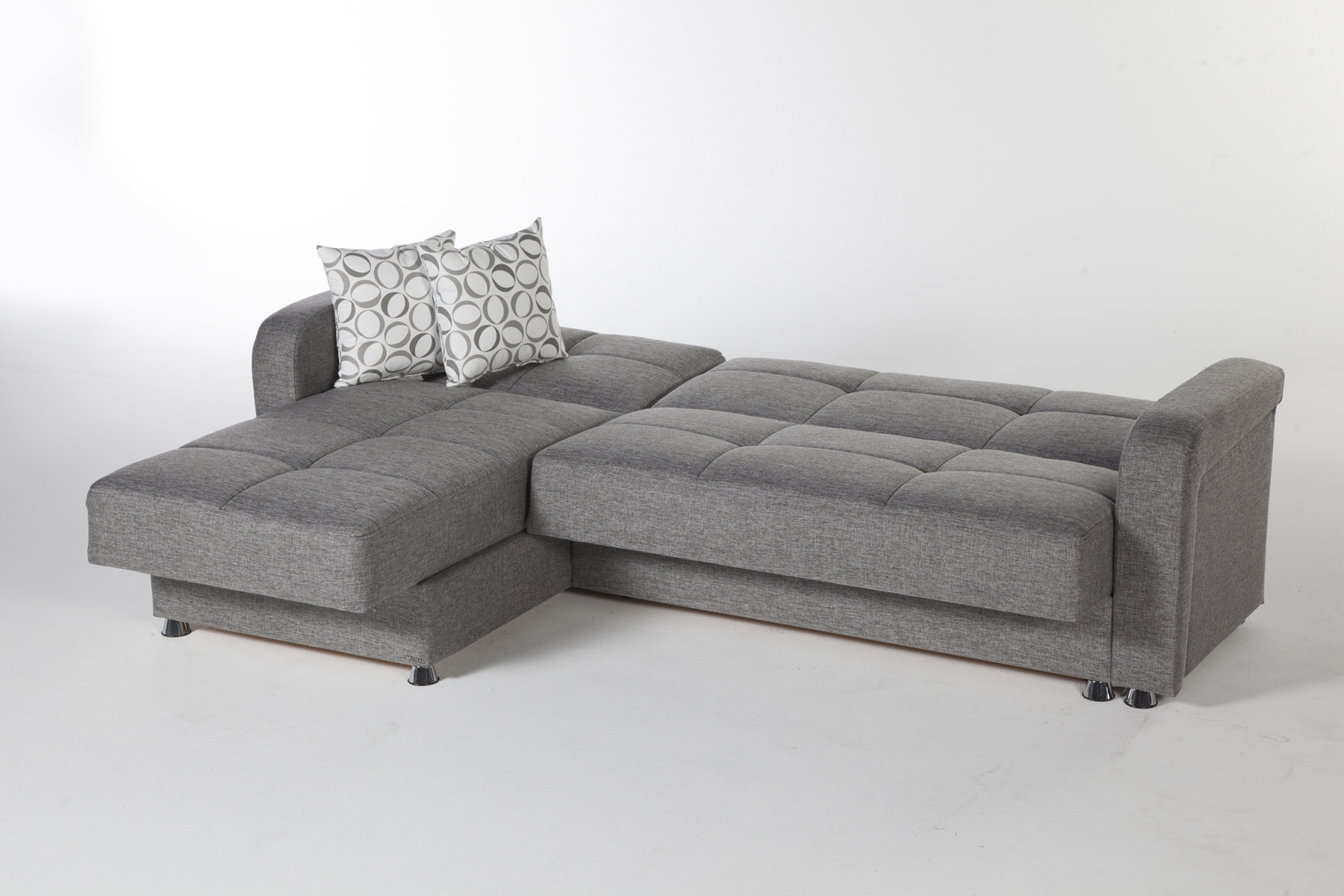 Vision Sectional Sofa Bed Diego Gray