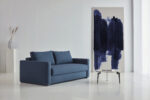 Cosial Queen Size Sofa Bed Navy Blue