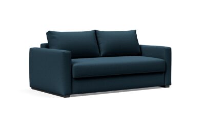 Cosial Queen Size Sofa Bed Navy Blue