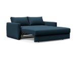 Cosial Queen Size Sofa Bed Navy Blue