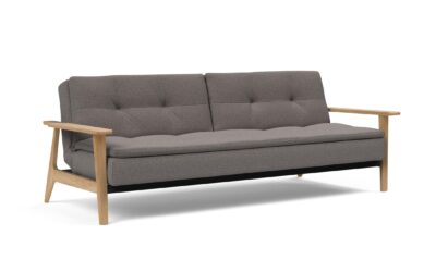 Dublexo Frej Sofa Bed Oak Grey