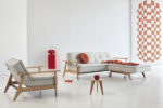 Dublexo Frej Sofa Bed Smoked Oak