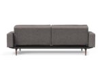 Dublexo Styletto Sofa Bed Dark Wood With Arms