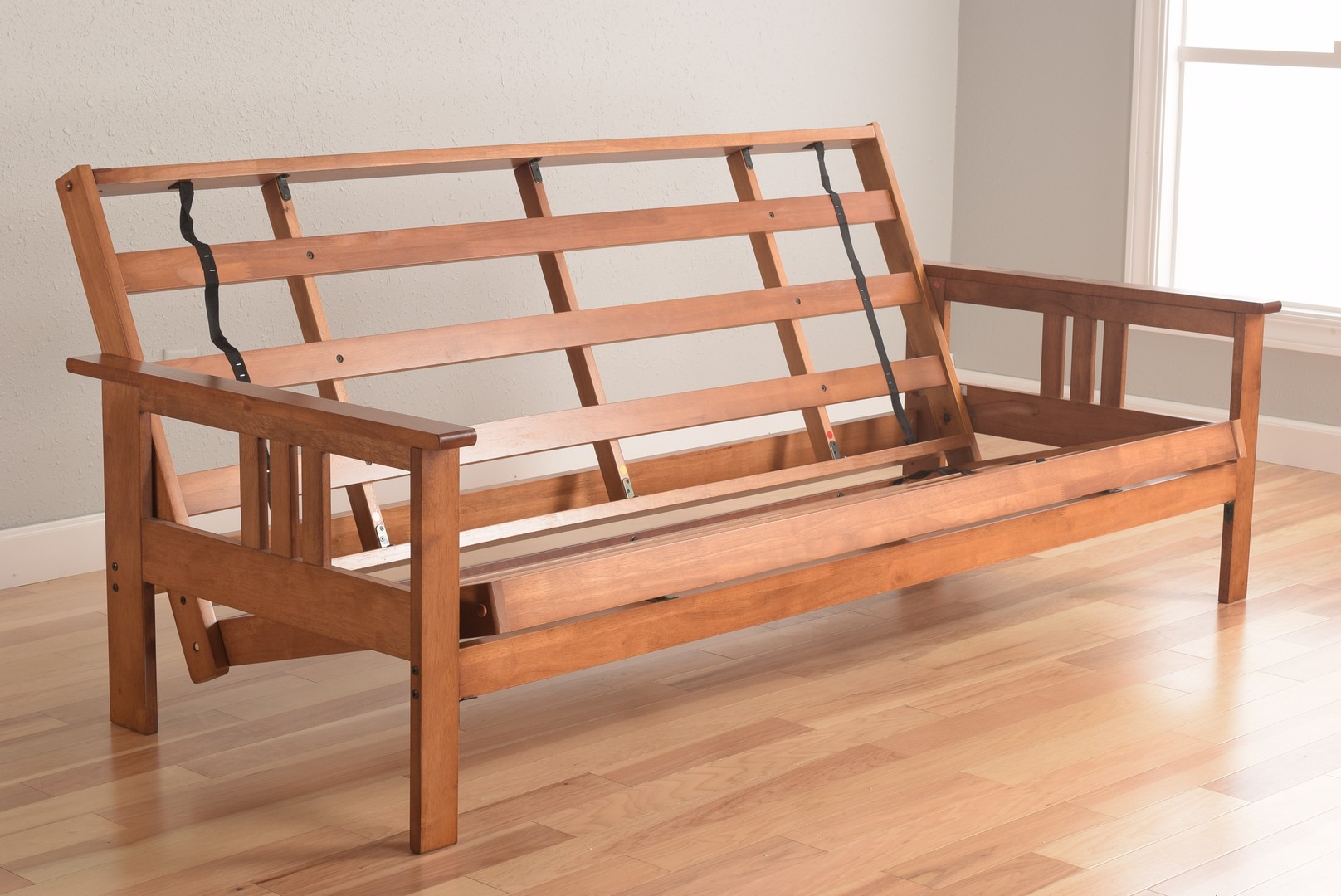 Monterey Full Futon Frame Only in Barbados Finish - Futon ...