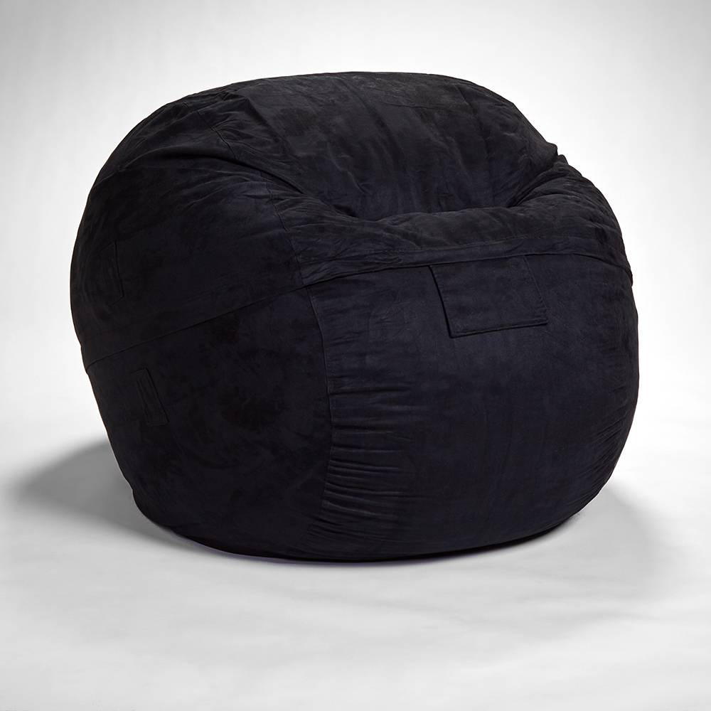 Round Sit-Saks Foam Bean Bag Chair - Futon World