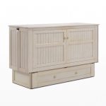 Daisy Murphy Cabinet Bed - Queen - Buttercream