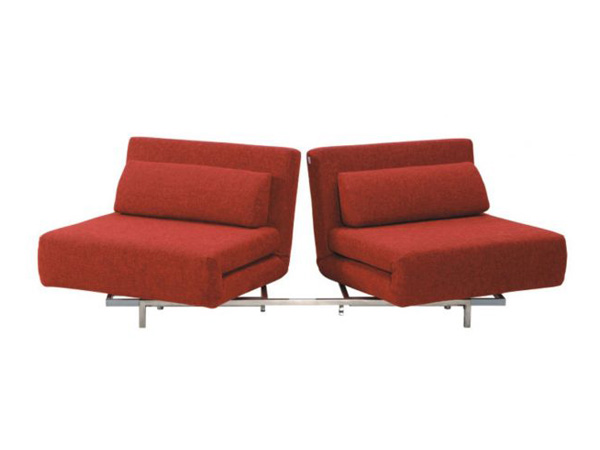 Double Futon Sofa Bed Red Lk06 2