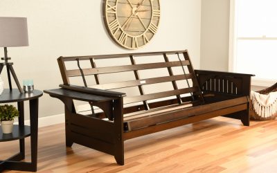 Phoenix Wood Futon Frame Only Espresso Finish Full or Queen