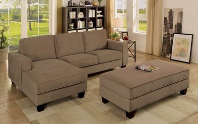 Jancis Futon Sectional w Ottoman