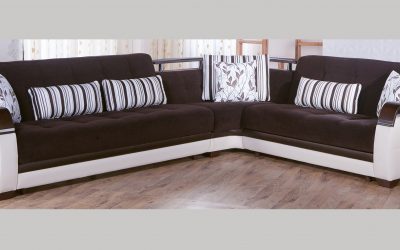 Natural Futon Sectional-Colins Brown