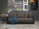 Bennett Sofa Sleeper Redeyef Brown