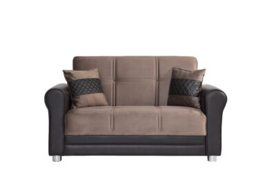 Avalon LoveSeat – Brown