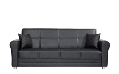 Avalon Sofa Sleeper – Black PU