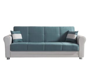 Avalon Sofa Sleeper - Sky Blue