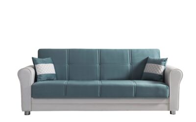 Avalon Sofa Sleeper – Sky Blue
