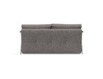 Cubed Full Queen Size Sofa Bed Grey w Alu Legs