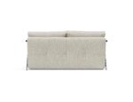 Cubed Full Queen Size Sofa Bed Grey w Alu Legs