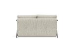 Cubed Full Queen Size Sofa Bed Grey w Alu Legs