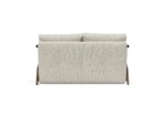 Cubed Full Queen Size Sofa Bed Grey w Alu Legs