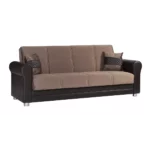 Avalon Plus Sofa Sleeper and Loveseat Brown