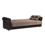 Avalon Plus Sofa Sleeper and Loveseat Brown