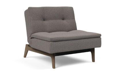 Dublexo Eik Chair Smoked Oak Leg Grey