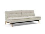 Dublexo Eik Sofa Bed Oak Leg Mixed Dance Natural