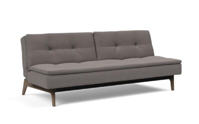 Dublexo Eik Sofa Bed Smoked Oak Leg Grey