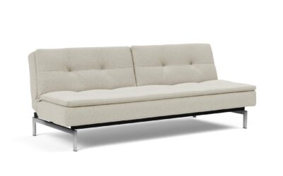 Dublexo Stainless Steel Sofa Bed Mixed Dance Natural