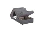 E-Z Glider Studio Love Seat Sleeper Grey | Futon World