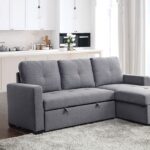 Polly Grey Sleeper Sectional