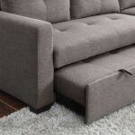 Polly Grey Sleeper Sectional