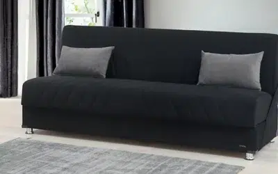 Wanda Sofa Sleeper Black Microfiber