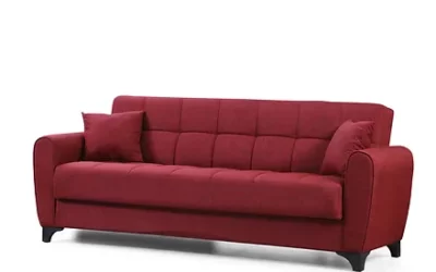 Lincoln Sofa Sleeper Red