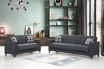 Amy Sofa Sleeper Dark Gray