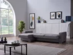 Cooper Sleeper Sectional Grey