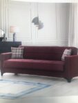 Amy Sofa Sleeper Burgundy | Futon Worlds