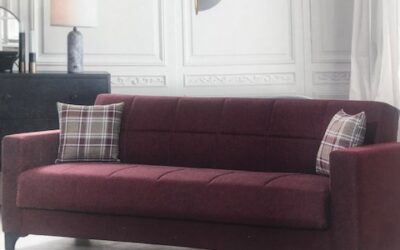 Amy Sofa Sleeper Burgundy