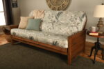 Lexington Full Wood Futon Frame Only Weathered Brown