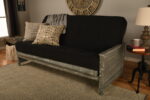 Lexington Full Wood Futon Frame Only Weathered White