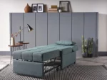 Mello Pull Out Sleeper Chair Green 3 | Futon World