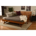 BoHo Daybed Brown combed sofa | Futon Store near me