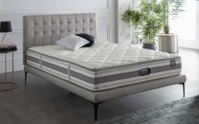 Stratton Platform Bed Light Grey