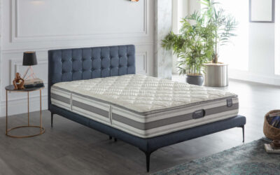 Stratton Platform Bed Navy