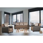 Futon World | Mondo Modern Sofa Sleeper Gray