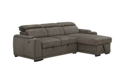 Colorado Sleeper sectional Dark Beige