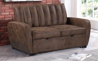 Vienna Love Seat Sleeper Brown