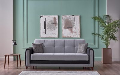 Dublin Sleeper Sofa Boss Grey