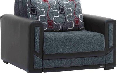 Mondo Max Single Size Chair Sleeper Grey